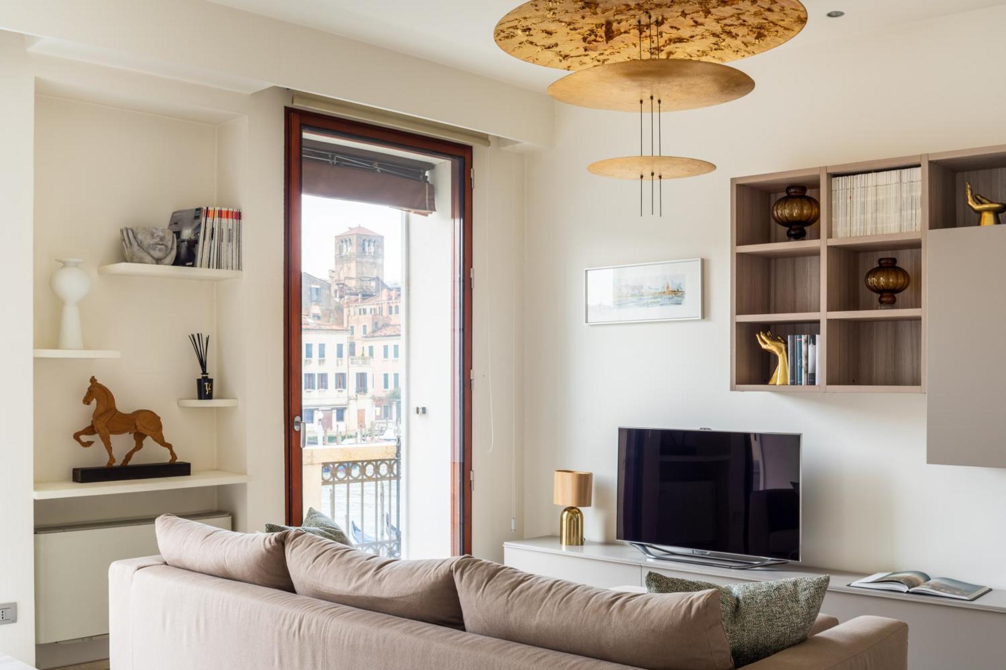 Grand Canal Luxury Apartment With Terrace R&R Venedik Dış mekan fotoğraf